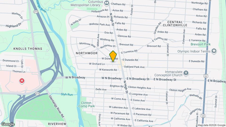 50 Orchard Ln Map and Location Details