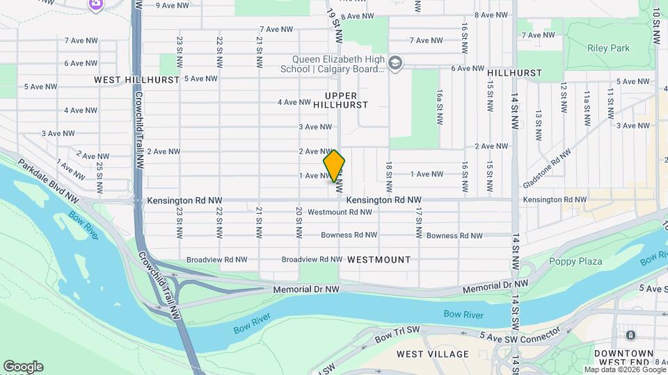 119-207-119 19 St NW Map and Location Details