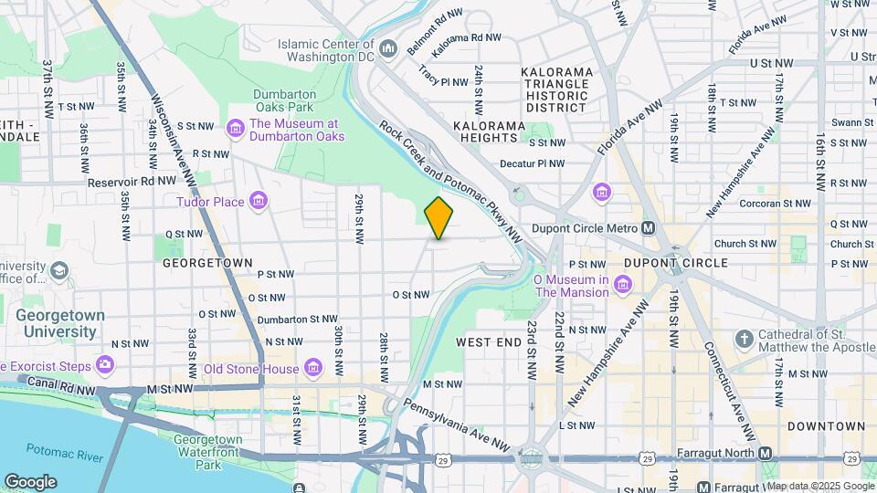 2530 Q St NW Map and Location Details