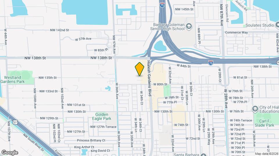 3431 W 80th St Map and Location Details