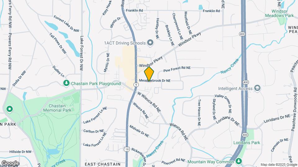 289 Meadowbrook Dr NE Map and Location Details
