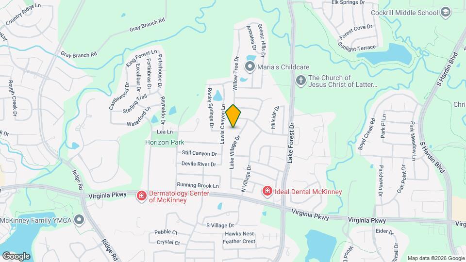 5501 Stone Cliff Ct Map and Location Details