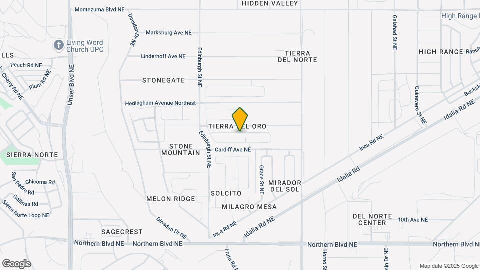 2716 Camino Plata Loop NE Map and Location Details