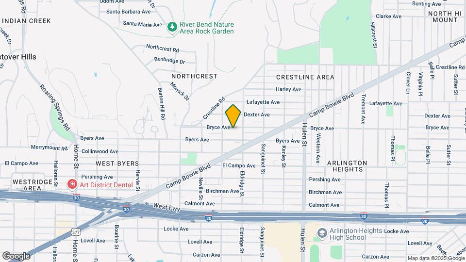 4917 Bryce Ave Map and Location Details