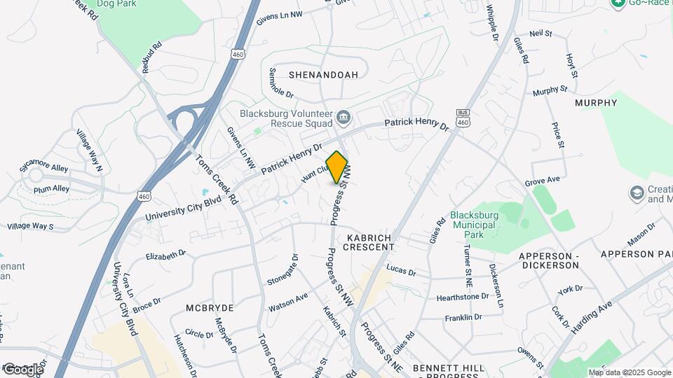 1215 Progress St NW Map and Location Details