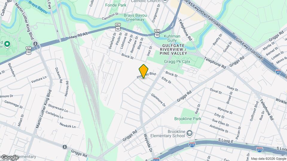 3521 Burgundy Ln Map and Location Details