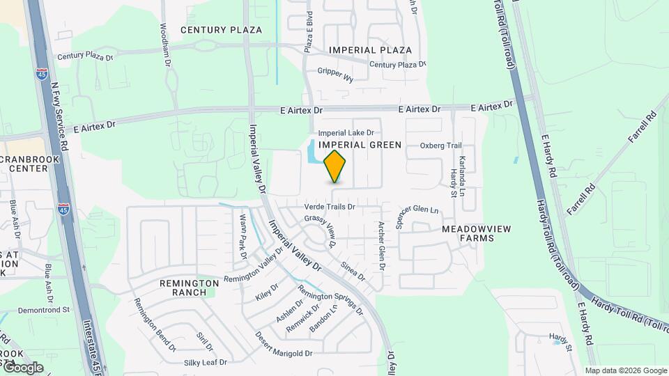 915 Imperial Bend Dr Map and Location Details