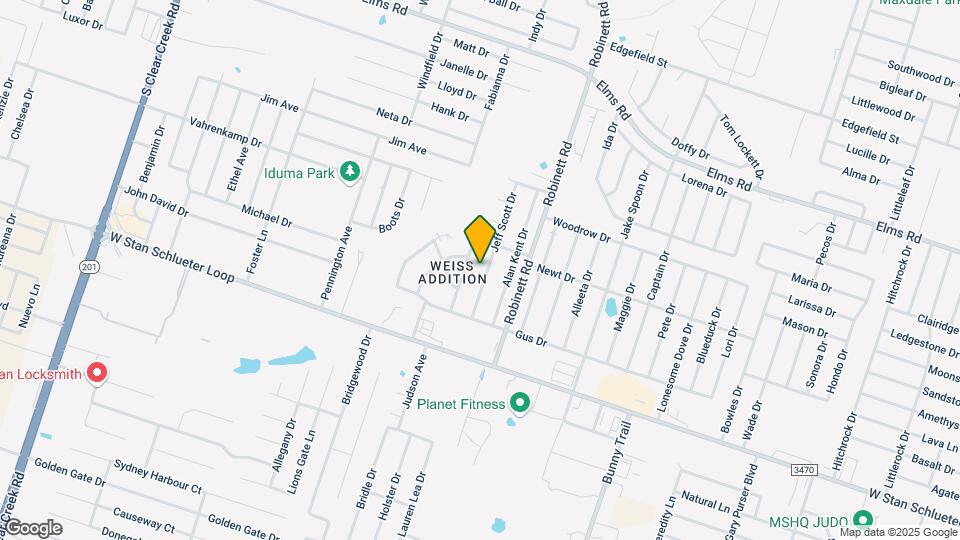 4407 Jeff Scott Dr Map and Location Details