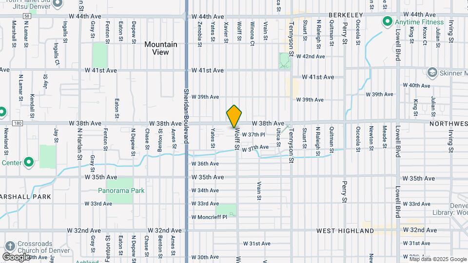 3753 Wolff St Map and Location Details