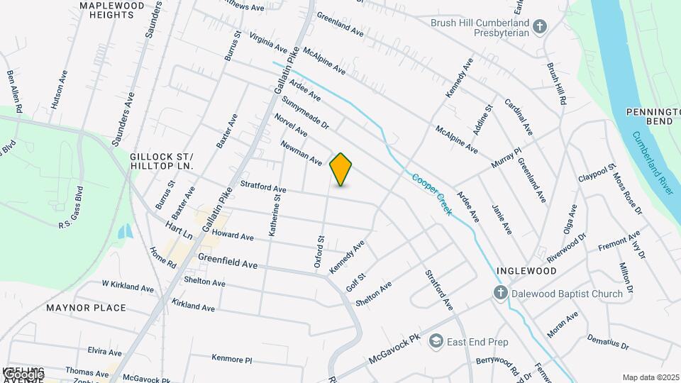 1305 Stratford Ave, Unit #B Map and Location Details