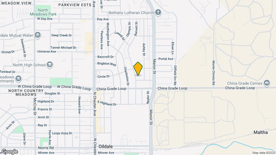 2404 Barnett St Map and Location Details