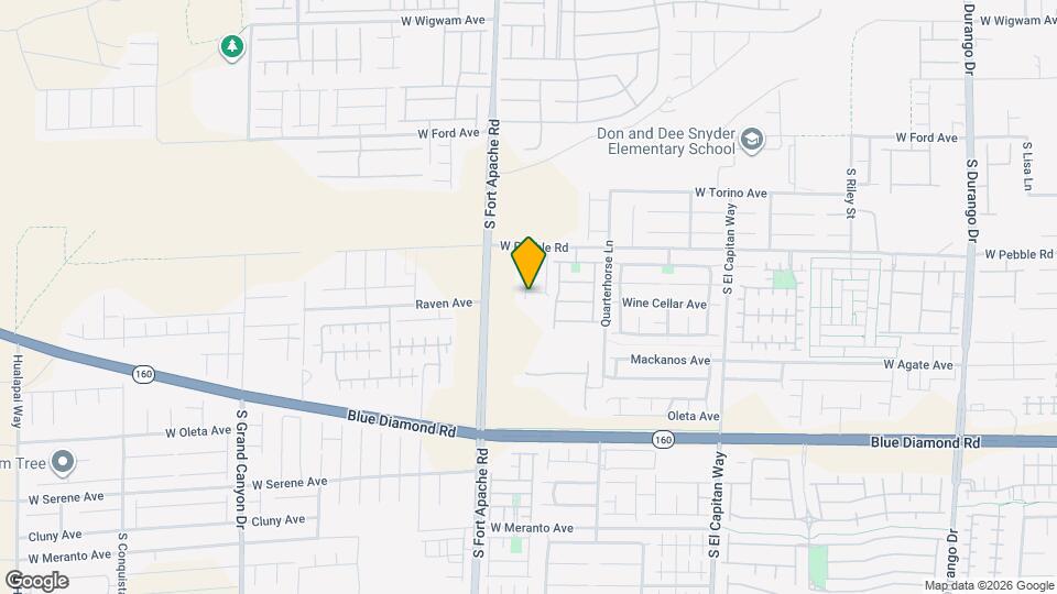 9343 Winebrook Ave Map and Location Details