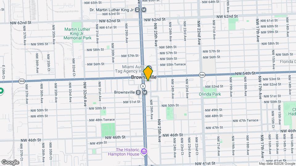 5300 NW 26th Ave Map and Location Details
