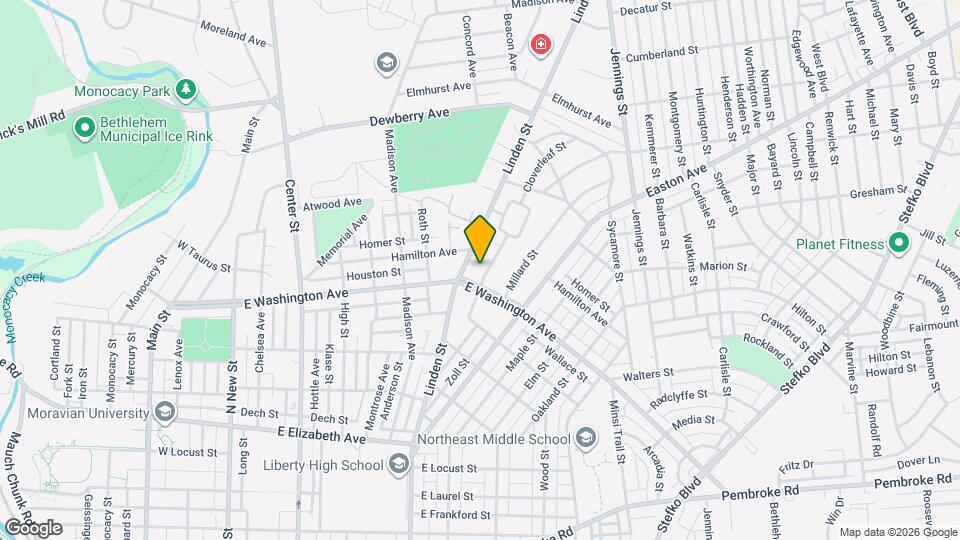 1617 Cloverleaf St Map and Location Details