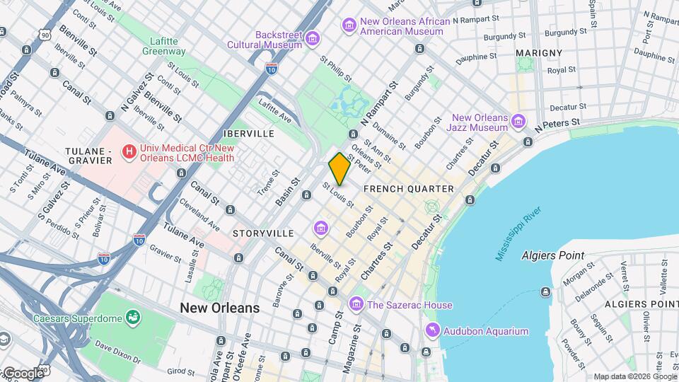 937 St. Louis Map and Location Details