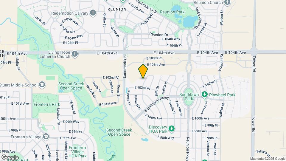10257 Quintero St Map and Location Details