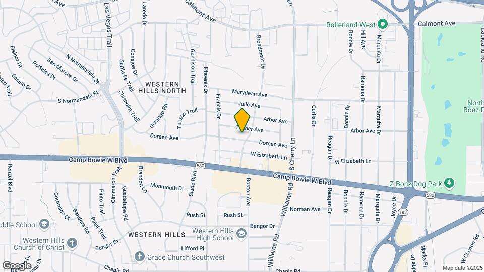 8104 Doreen Ave-Unit -8106 Map and Location Details