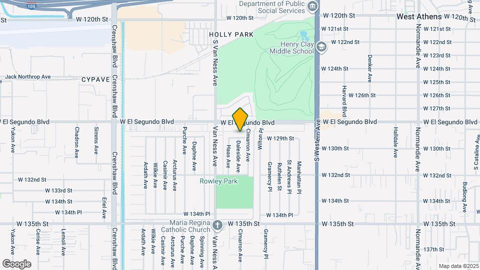 2115 W 129th St Map and Location Details