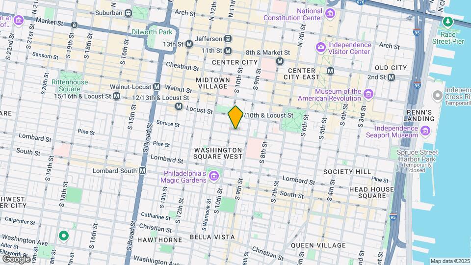 929-933 Spruce St Mapa y Detalles de la Ubicación