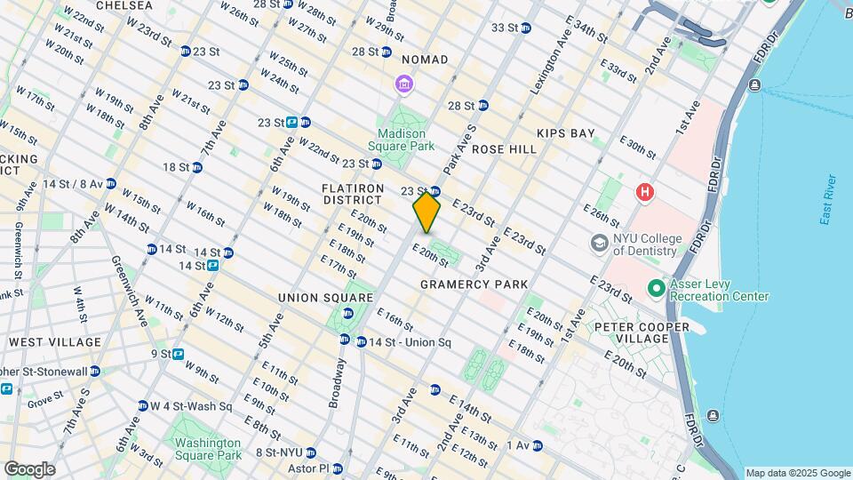 3 Gramercy Park W Map and Location Details