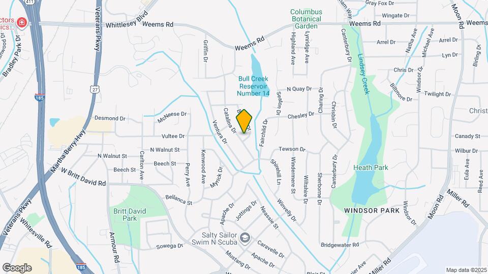 5802 Catalina Dr Map and Location Details