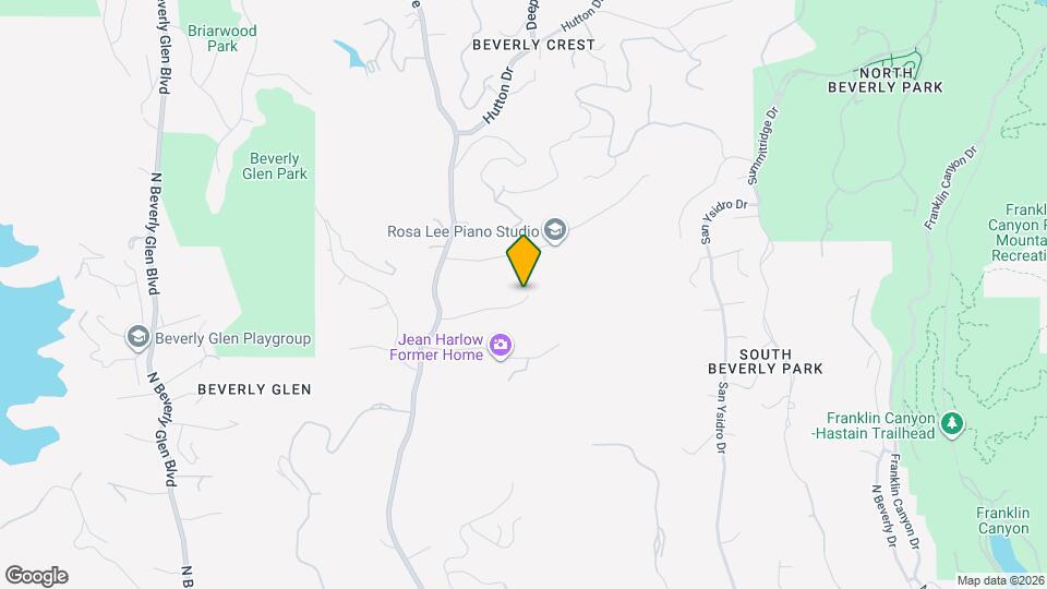 9807 Portola Dr Map and Location Details