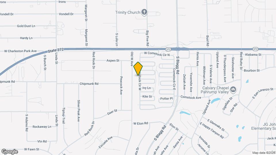 1240 S Comstock Cir W Map and Location Details