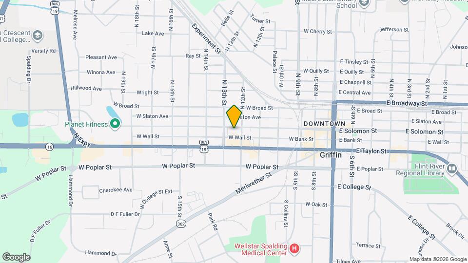 614 W Solomon St Mapa y Detalles de la Ubicación