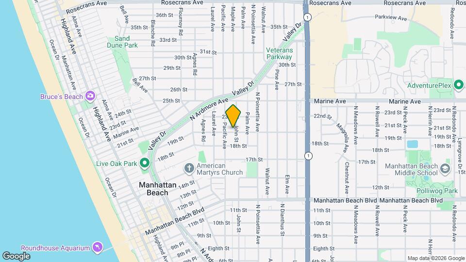 1901 John St Map and Location Details