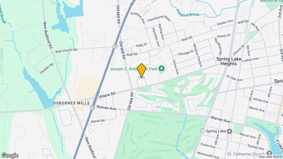 1218 Allaire Rd Map and Location Details