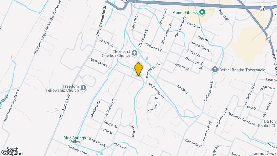 809 SE Dockery Ln Map and Location Details