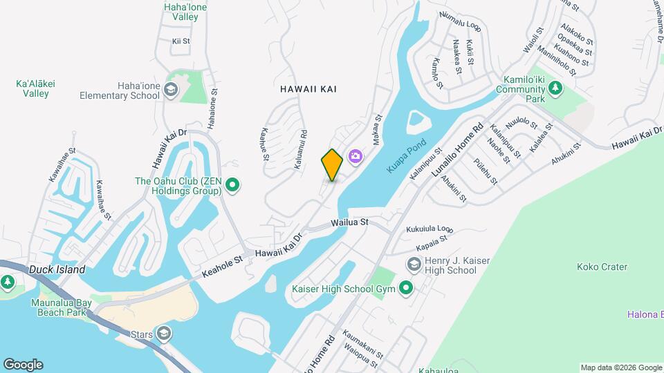 7098 Hawaii Kai Dr Map and Location Details