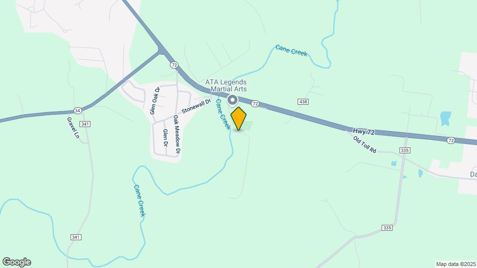 228 Cane Creek Ln Map and Location Details