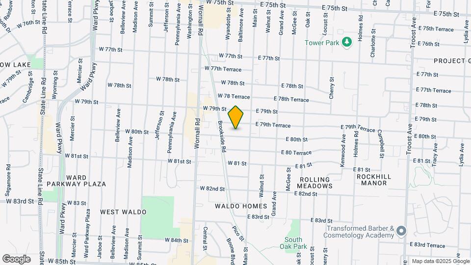 100 W 80th St Map and Location Details