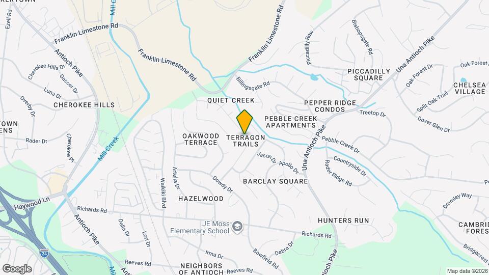 4768 Terragon Trail Map and Location Details