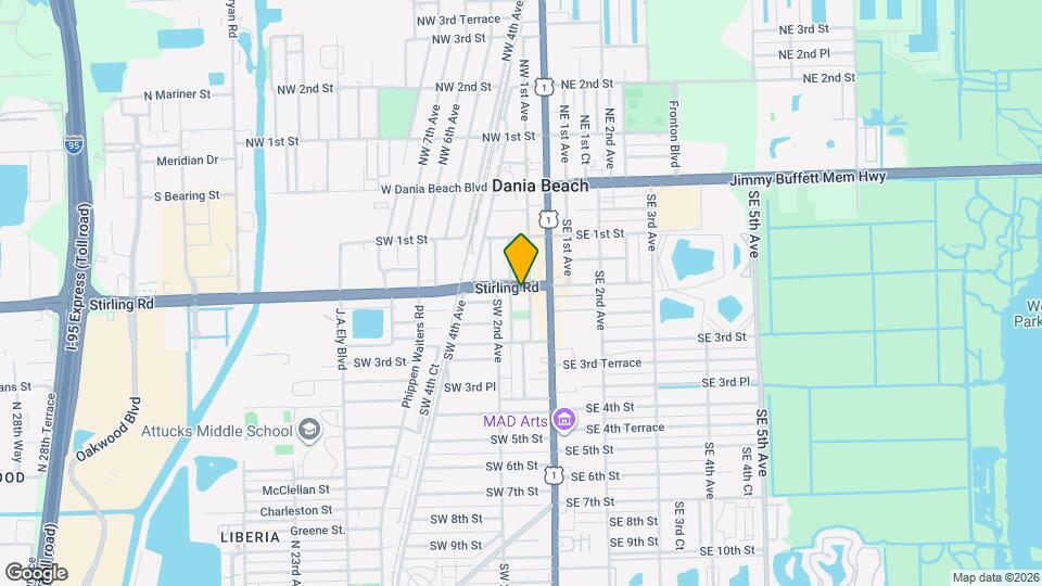 107 Stirling Rd Map and Location Details