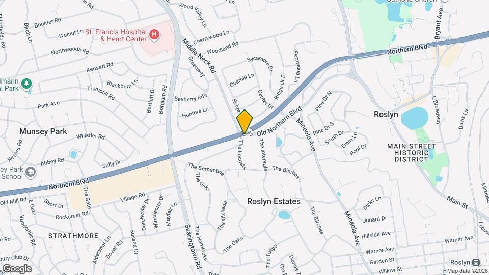 1012 Old Northern Blvd Map and Location Details