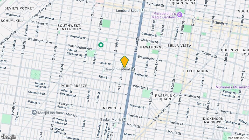1439 Federal St Mapa y Detalles de la Ubicación