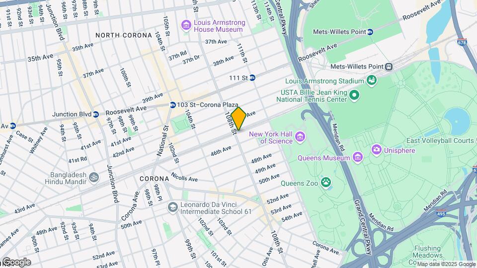 45 108th St Mapa y Detalles de la Ubicación