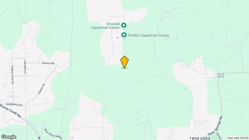 3026 N Twin Oaks Valley Rd Map and Location Details