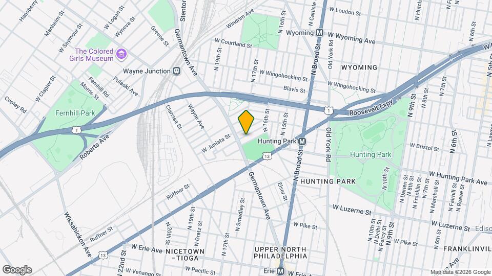 1668 Dounton St Map and Location Details