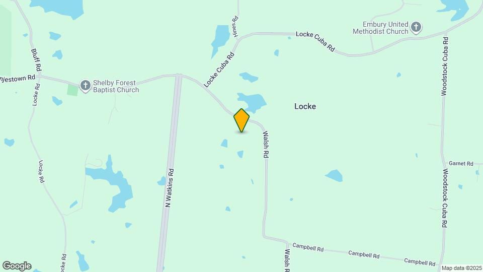 7441 Walsh Rd Map and Location Details