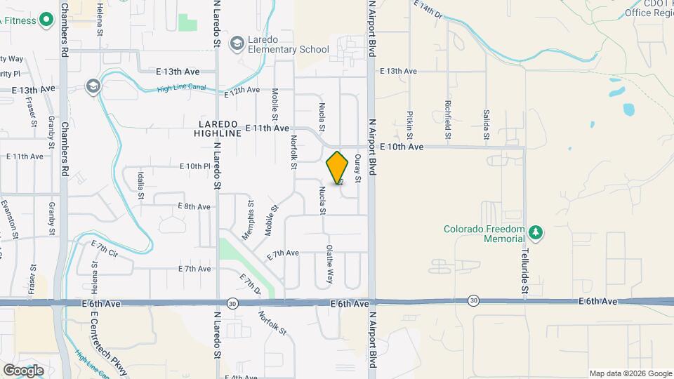 949 Olathe St Map and Location Details