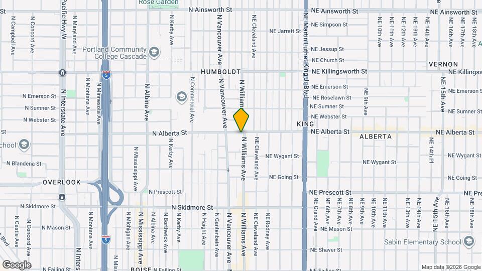 4939 N Williams Ave Mapa y Detalles de la Ubicación