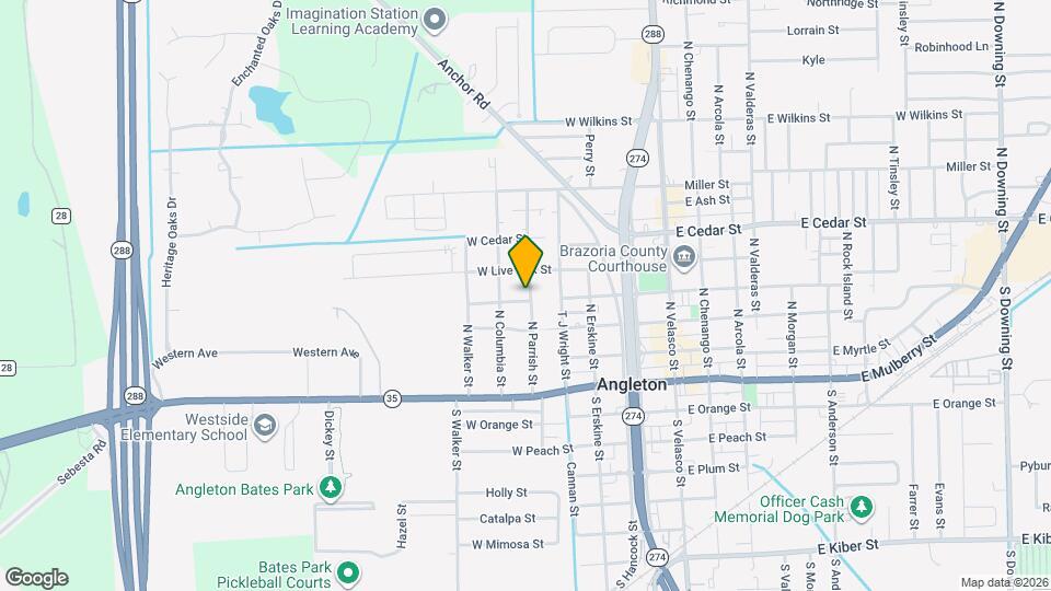 409 N Parrish St Map and Location Details