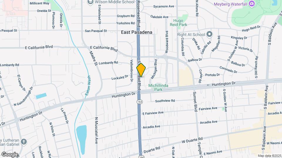 850 S Rosemead Blvd Map and Location Details