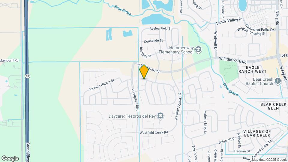 21007 Whitehaven Bluff Trail Map and Location Details