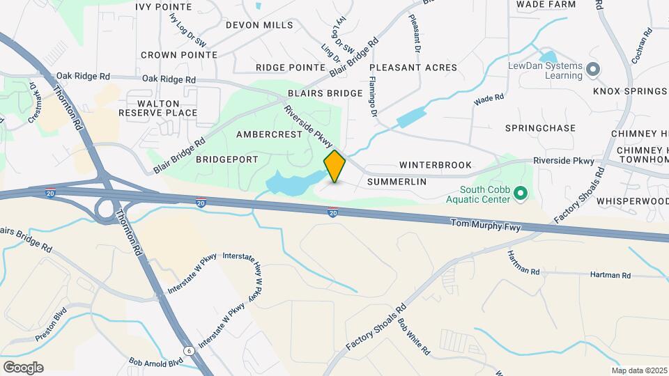 1257 Summerstone Trace Map and Location Details