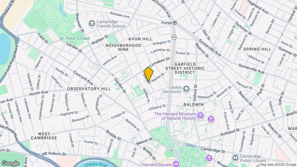 21 Avon St Map and Location Details