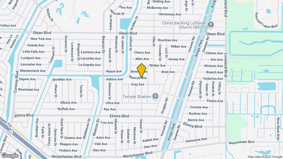 23121 Newcun Ave Map and Location Details
